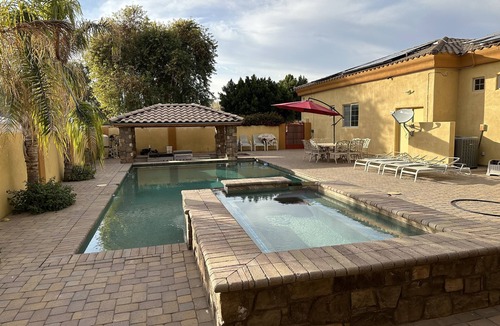 Waddell House | City/Country acre Estate with pool, fire pit, bbq areas