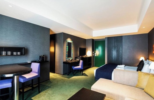 Komagata Hotel | Classy King Smoking hotel with AC, fitness room in charming Taito City