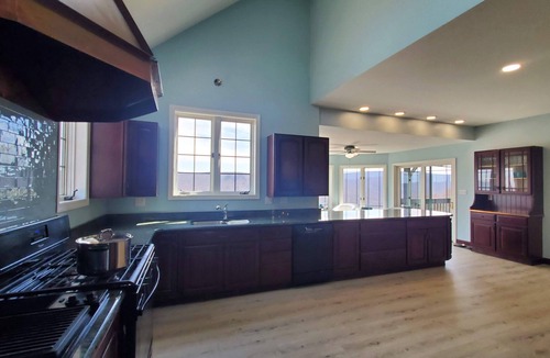 James Creek House | Classy Mountain Top Lake View: one of the best in PA! Hot tub, Fire-pit, grill