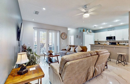 Crescent Lakes House | Comfortable home with private pool, central AC, washer/dryer & patio