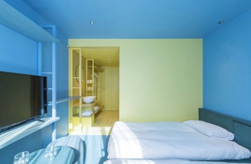 Iidabashi Hotel | Connecting Room B Light Blue Standard Plan Brea/Chiyoda Ward Tokyo