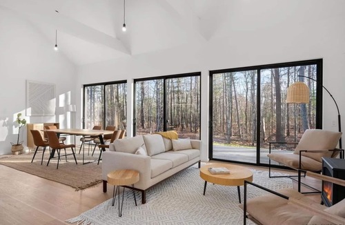 Round Top Cabin | Contemporary Cabin on 1.5 Acres of Land