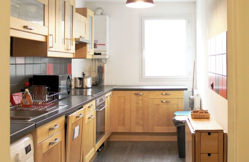 Aubervilliers Apartment | Cosy and Bright Apartment with Private Balcony