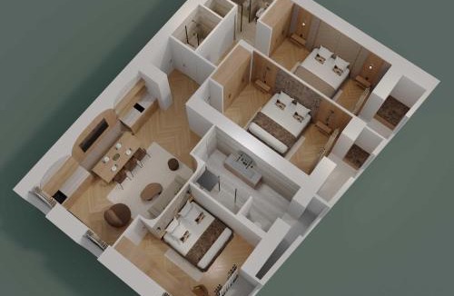 10th Arrondissement Apartment | Cosy apat with AC -3BR- 8P- Canal Saint-Martin