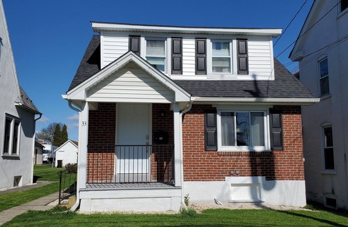 Boyertown House | Cozy 2-Bedroom Downtown Boyertown Home
