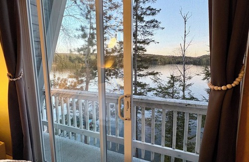 Dysart et al Cottage | Cozy A-Frame chalet on the beautiful Kennisis Lake. Family and Pet Friendly!