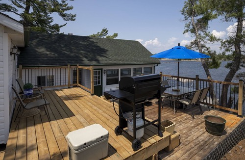 McGregor Bay Cottage | Cozy cabin on a private Island with amazing views & great fishing spot!