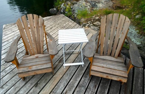 Whitestone Cabin | Cozy cabin with a lake front view.