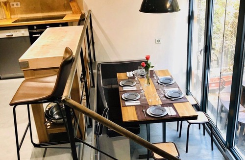 Combat Apartment | Cozy Loft #AirConditioning#ButtesChaumont#StadedeFrance #JO24 #6people#WiFi