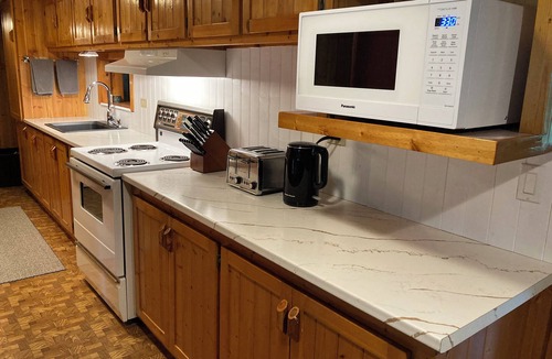 South Bruce Peninsula Cabin | Cozy Pet Friendly Getaway w/Fireplace