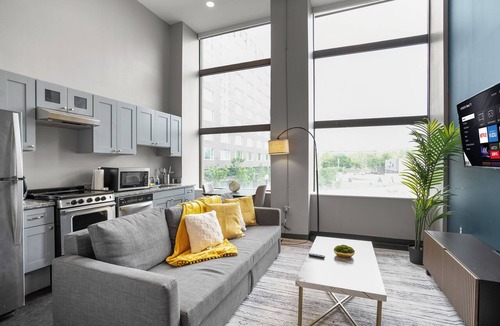 Cultural District Apartment | CozySuites - Press House