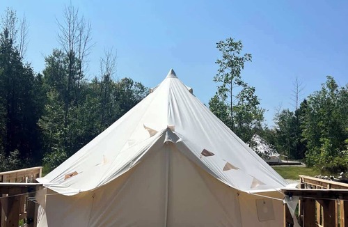 Miller Lake House | “Deer Crossing” Luxury Tent | Near Tobermory