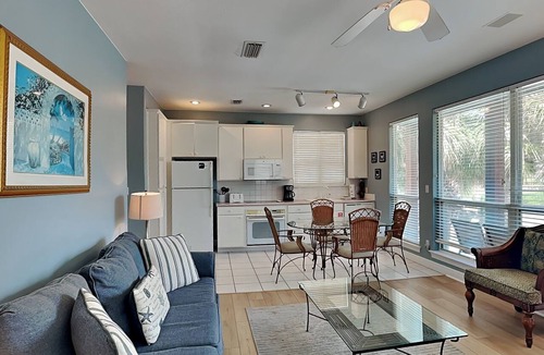Destin Condo | Destiny Beach Villas #10A | Lakefront, Near Beach