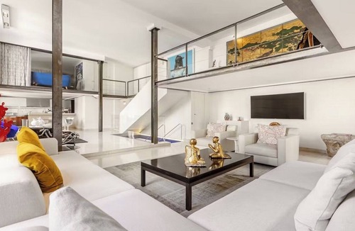 Saint-Germain-des-Pres Apartment | DEUX MAGOTS 280M2TRIPLEX BUILT ON REMAINING WALL OF 13TH CENT ABBAYE ST GERMAIN