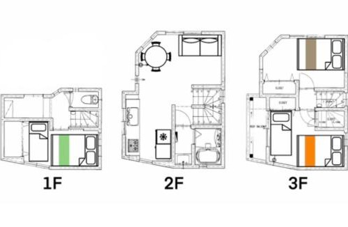 Sumida Villa | Direct access to Asakusa and Tokyo Skytree, 3 minutes to subway, Sumida Villa