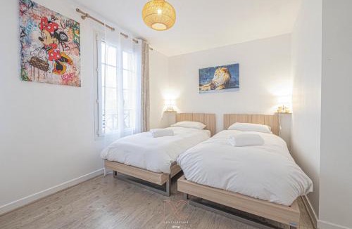 Bailly-Romainvilliers Apartment | *Disneyland-Paris* 7pers, Wifi, Parking