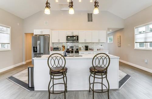 Waretown House | Dock + Backyard Bar: Spacious Barnegat Bay Retreat