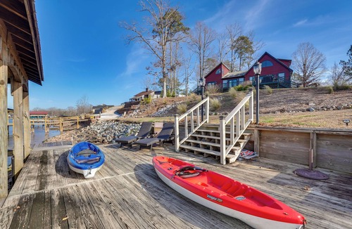 Chappells House | Dock & Serene Views, Lakefront Home in Chappells