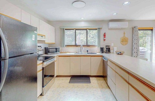 Tunkhannock Township House | Dog-Friendly Home with Hot Tub, Decks & Pool Table