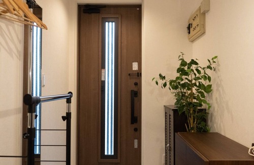Higashishinagawa Apartment | Double bed room with washing machine/Shinagawa-ku Tokyo