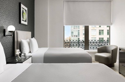 Central Park West Hotel | Double Queen Room In The Heart Of NYC! Pet-Friendly, Onsite Restaurants & Bar