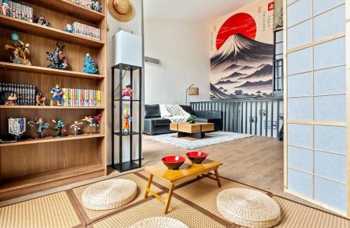 Noisiel Apartment | Duplex Fuji - Immersion Japonaise - Paris - Disney