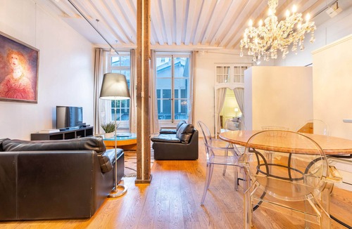 Saint-Merri Apartment | Duran Duran, 3BR/2BA, 6 personnes