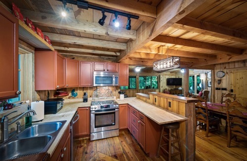 Mentone Cabin | Eagles + Owl's-TWO cabins, lakeside-sleeps 16