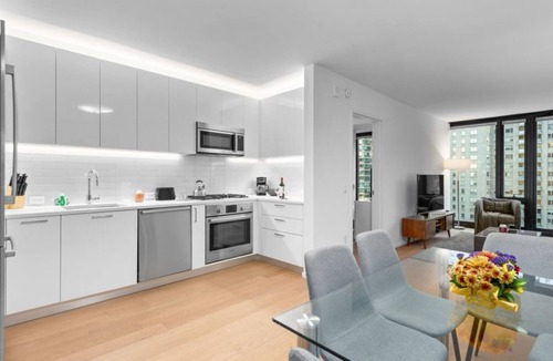 Tudor City Condo | Elegant 1BR Living at 685 First Ave with Pool