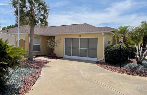 San Pedro Villas House | Enjoy a private pool, spacious lanai, and cozy Florida room with Murphy bed!