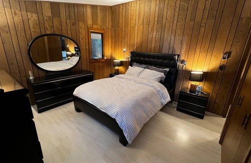 Port Franks Cottage | Escape to the Forest: Beach Access, Jacuzzi, and Cozy Fireplace