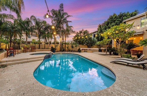 Terramar House | Exquisite home with firepit, game room, heated pool, pool spa, & putting green