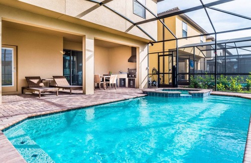 Four Corners House | 🥇 Extraordinary 6bd villa near Disney (WW459)