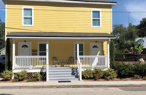 Lincolnville Apartment | F2, Downtown St. Augustine, POOL, beaches, spacious, free onsite parking!