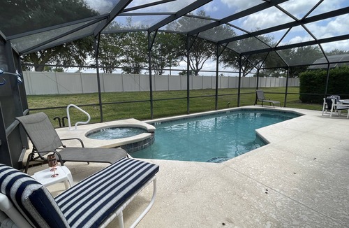 Solana House | Family Retreat, 4 Bedroom Villa with Private Pool and Spa Near Disney Parks