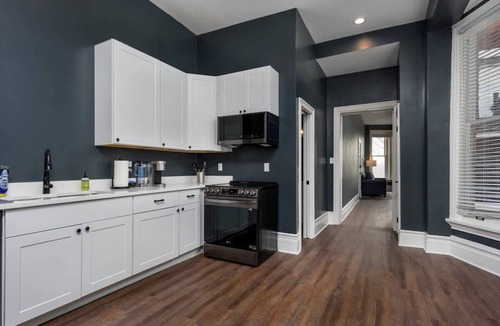 Harrisburg Apartment | Flats on Front - Riverfront Gem, Fast Wi-Fi, 1F