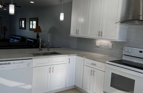 Indialantic By The Sea Condo | Fully furnished 2 bedroom 2 bath condo, across A1A from the beach.