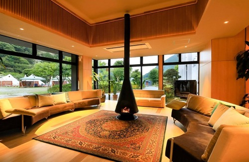 Yamakita Hotel | Glamping dome tent with toilet and semiopenair bath Pets allowed Room without meals plan/Ashigarakamigun Kanagawa