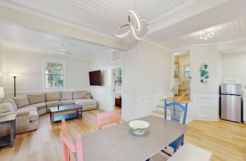 St. George Island House | Gorgeous coastal home with full kitchen, close to beach