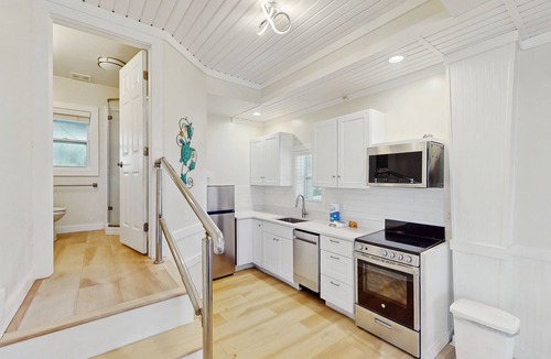 St. George Island House | Gorgeous coastal home with full kitchen, close to beach