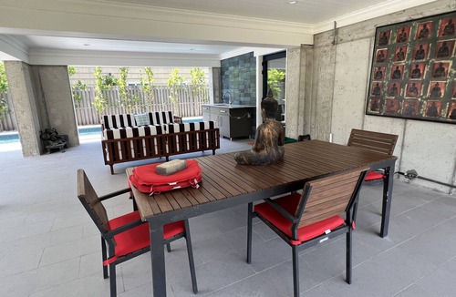 Lido Beach House | Gorgeous Modern Lido Beach home -Steps to Private beach. Heated pool, bikes,
