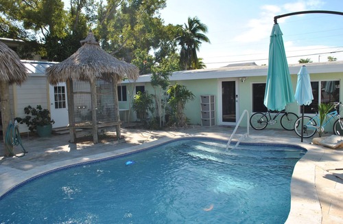 Indian Waterways House | Gorgeous Canal front home with a pool and Tiki hut