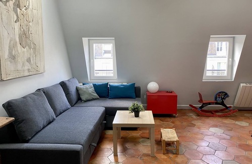 Saint-Vincent-de-Paul Apartment | Grand Studio Darchitecte Proche Montmartre, à 5mn à Pieds de la Gare du Nord