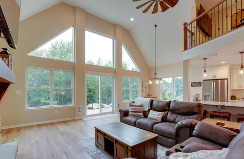 Sybertsville House | Hazle Township Vacation Rental w/ Patio, Fire Pit!
