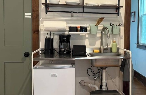 Trumansburg Apartment | Heart of the Village: Organic Black Walnut Studio
