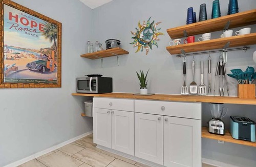 Vilano Beach House | Heated Pool, Tiki Lounge, Steps to Beach, Games