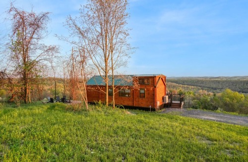 Brookville Cabin | Hillside Hideaway | Hot Tub, Cozy Cabin, Beautiful Valley Views