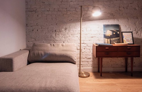 Bedford-Stuyvesant Apartment | Historic Brownstone Garden Apt in Stuy Heights, Brooklyn