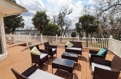 Florala House | Historic Lake House on Lake Jackson Water Views