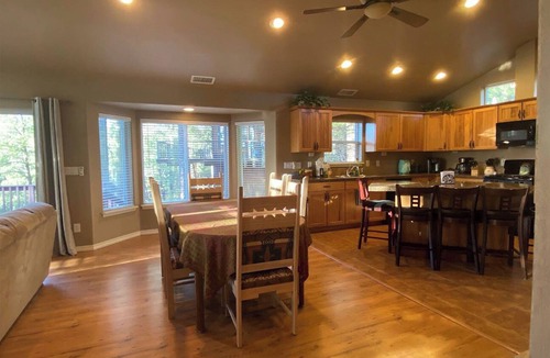 Kachina Village Cabin | Home in the Pines Bathroom for Every Bedroom